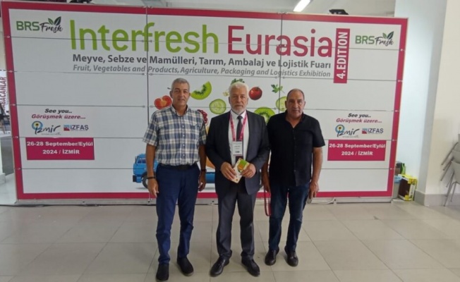 Cypfruvex Enter Fresh Euro Asya Antalya Anfaş Fuarında