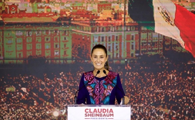Claudia Sheinbaum, Meksika'nın ilk kadın başkanı oldu