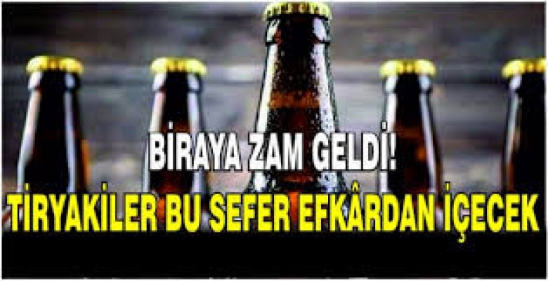 Biraya 5 TL'lik FİF ayarı