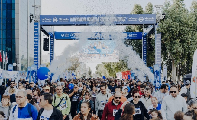 12’nci Ülker Lefkoşa Maratonu halk koşusu başladı