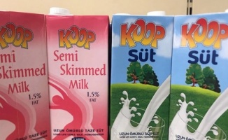 Koop-Süt süt fiyatlarında indirim yaptı